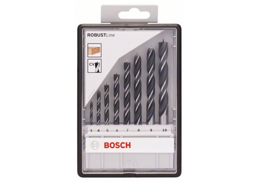 8 MECHES BOIS ROBUSTLINE - 2607010533 - Bosch