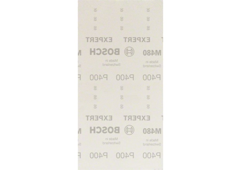 Abrasif réticulé Expert M480 pour ponceuses excentriques 115 x 230 mm, G 400 - 2608900769 - Bosch Abrasif réticulé Expert M480 pour ponceuses excentriques 115 x 230 mm, G 400 - 2608900769 - Bosch