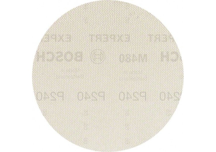 Abrasif réticulé Expert M480 pour ponceuses excentriques 125 mm, G 240 50 pces - 2608900686 - Bosch
