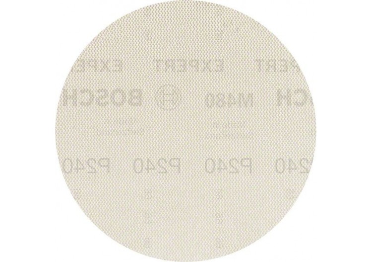 Abrasif réticulé Expert M480 pour ponceuses excentriques 150 mm, G 240 5 pces - 2608900695 - Bosch