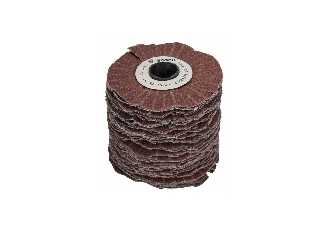 Accessoires divers Texoro Cylindre abrasif (souple) G120 - 1600A00153 - Bosch