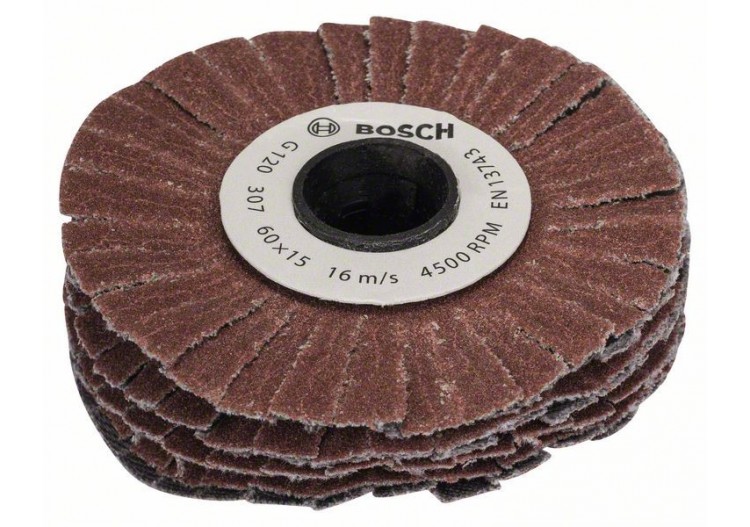 Accessoires PRR / TEXORO Rouleau flexible 15 mm Grain 120 - 1600A00155 - Bosch