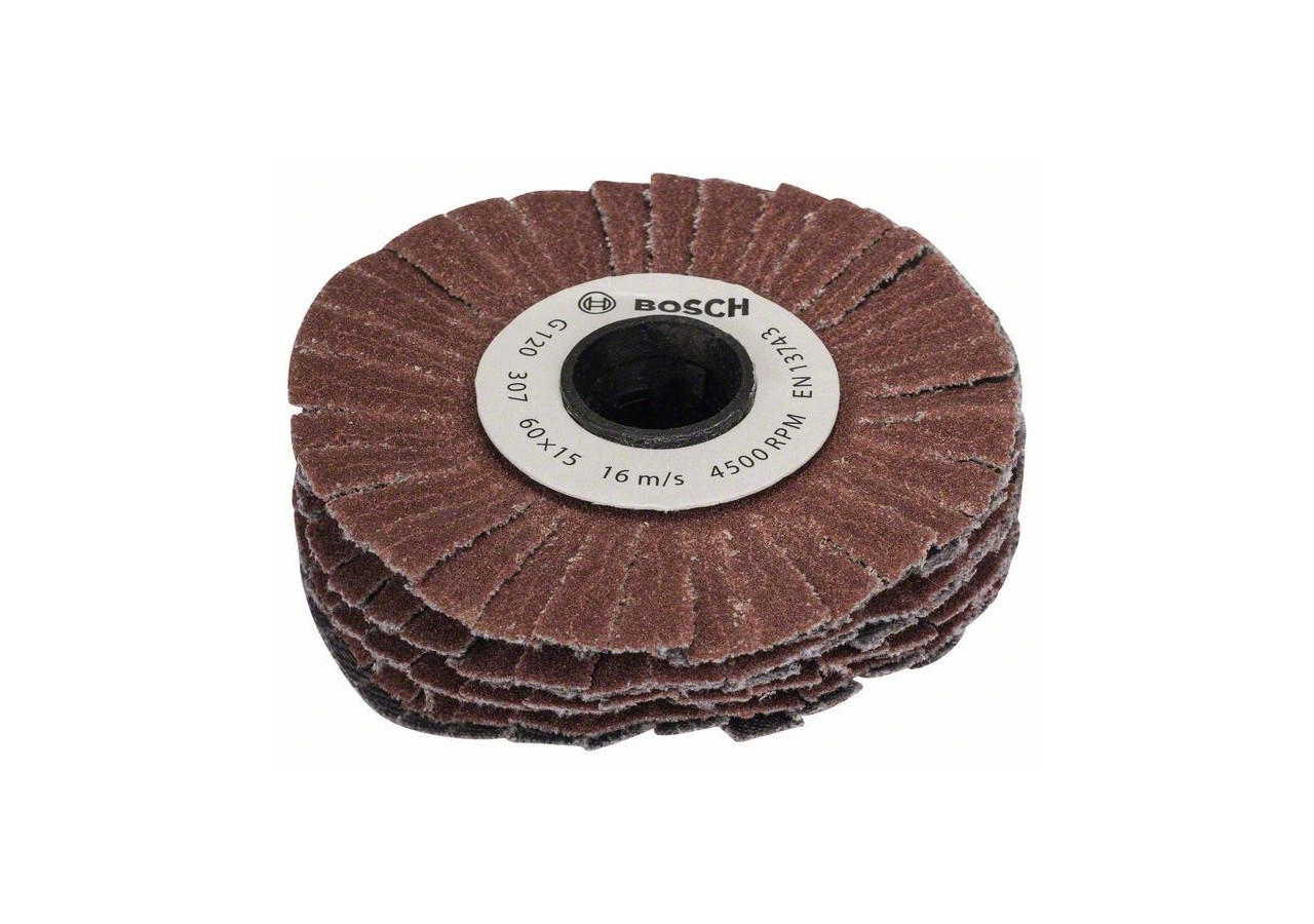 Accessoires PRR / TEXORO Rouleau flexible 15 mm Grain 120 - 1600A00155 - Bosch