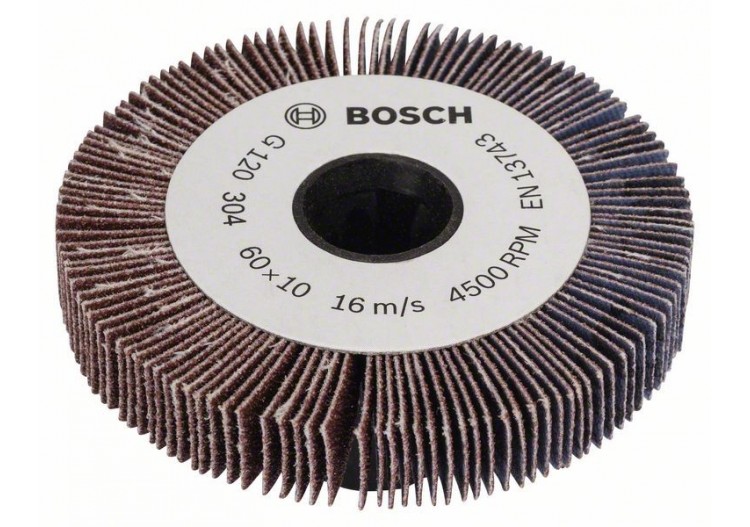 Accessoires PRR / TEXORO Rouleau lamelle 10mm Rainures Grain 120 - 1600A0014Z - Bosch
