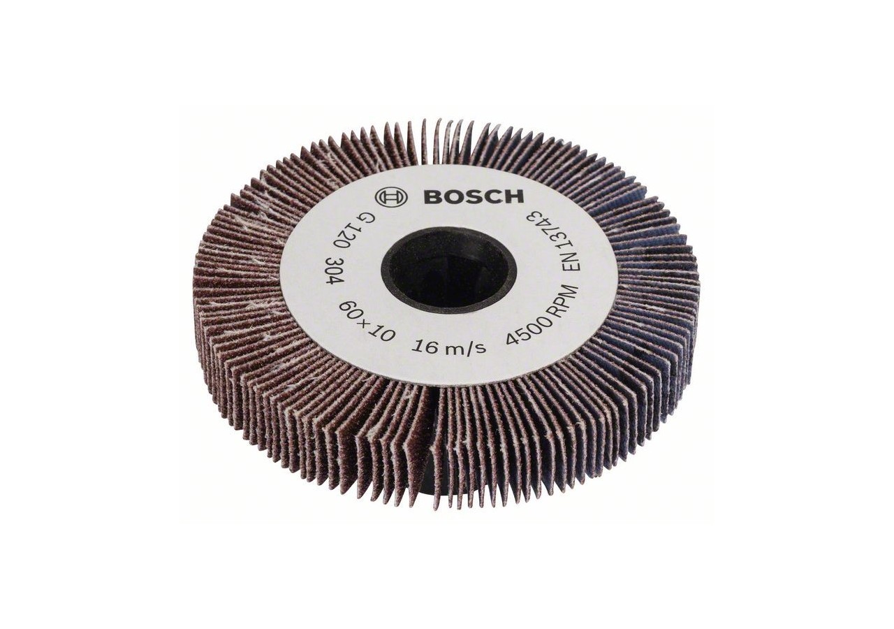 Accessoires PRR / TEXORO Rouleau lamelle 10mm Rainures Grain 120 - 1600A0014Z - Bosch
