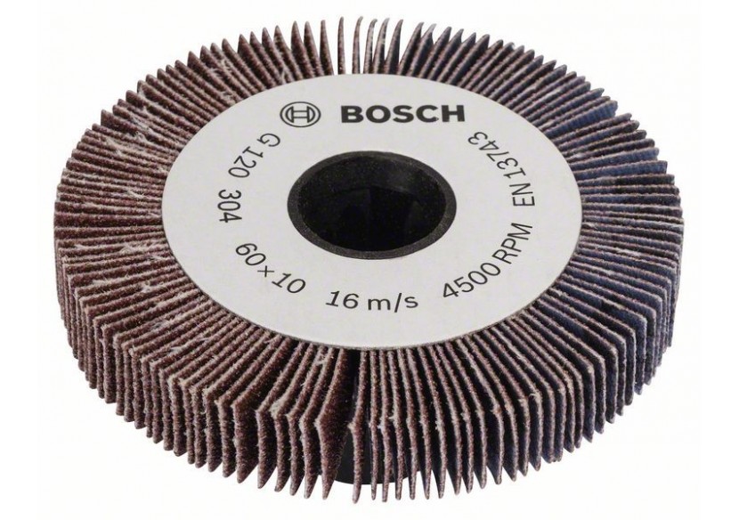 Accessoires PRR / TEXORO Rouleau lamelle 10mm Rainures Grain 120 - 1600A0014Z - Bosch