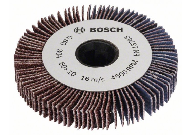 Accessoires PRR / TEXORO Rouleau lamelle 10mm Rainures Grain 80 - 1600A0014Y - Bosch