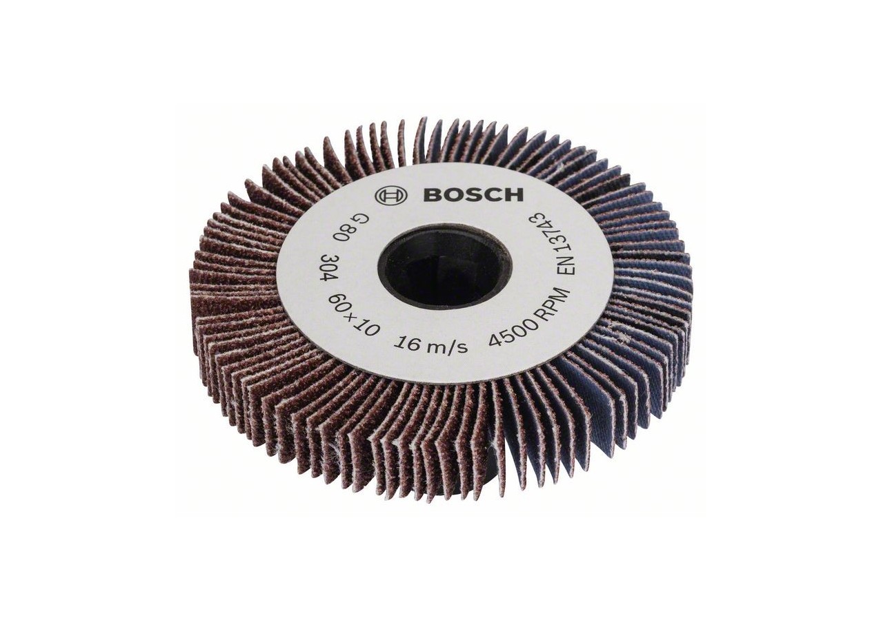 Accessoires PRR / TEXORO Rouleau lamelle 10mm Rainures Grain 80 - 1600A0014Y - Bosch
