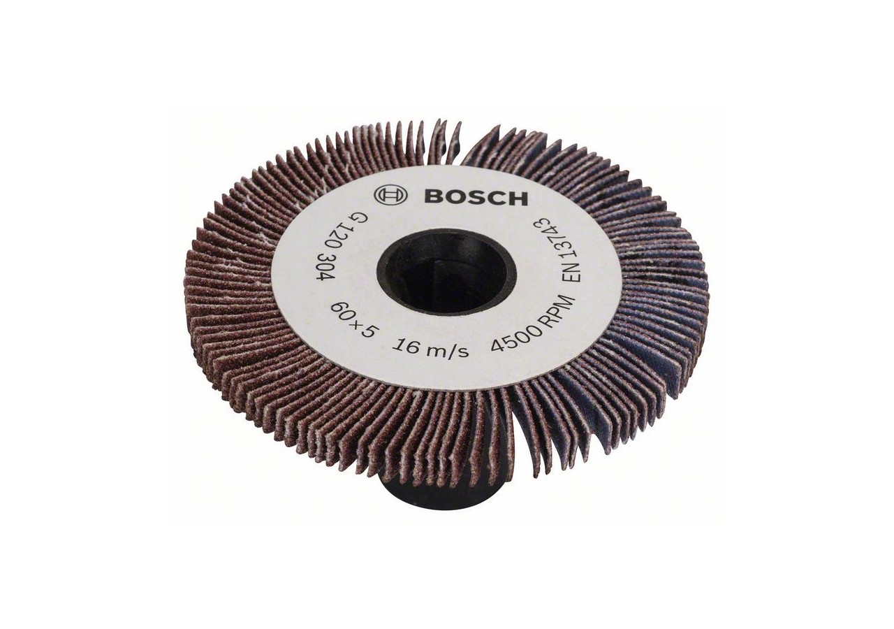 Accessoires PRR / TEXORO Rouleau lamelle 5mm Rainures Grain 120 - 1600A00151 - Bosch
