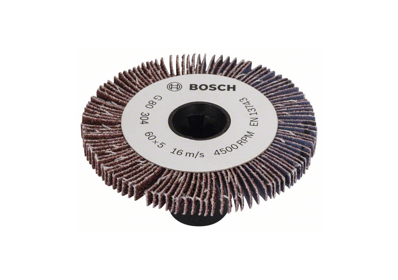 Accessoires PRR / TEXORO Rouleau lamelle 5mm Rainures Grain 80 - 1600A00150 - Bosch