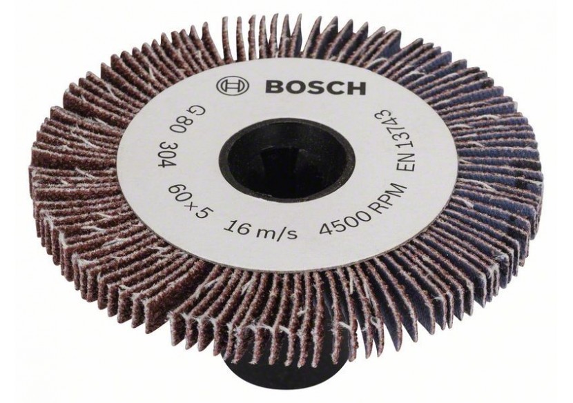 Accessoires PRR / TEXORO Rouleau lamelle 5mm Rainures Grain 80 - 1600A00150 - Bosch