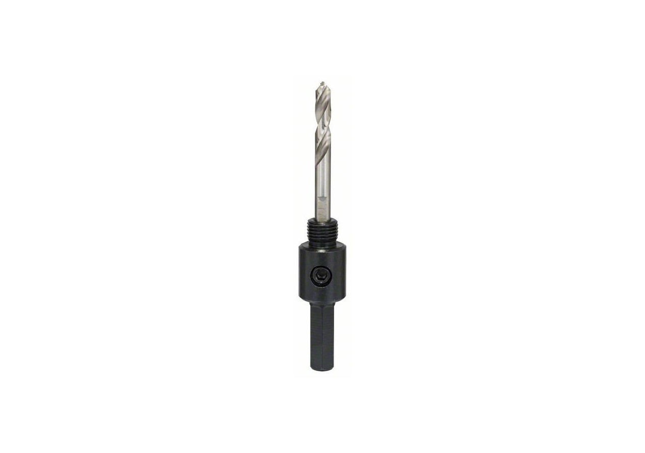 Adaptat Vissée 6 pans 3/8'' pour trépans Ø14-30mm + foret de centrage HSS-G - 2609390588 - Bosch