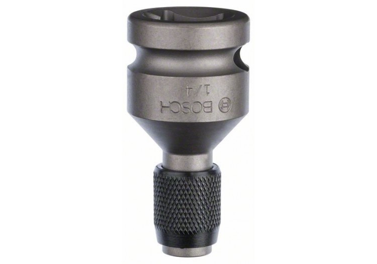 1 Adaptateur pour douilles adaptables 1/4 emmanchement carré 1/2 50 mm - 2608551110 - Bosch