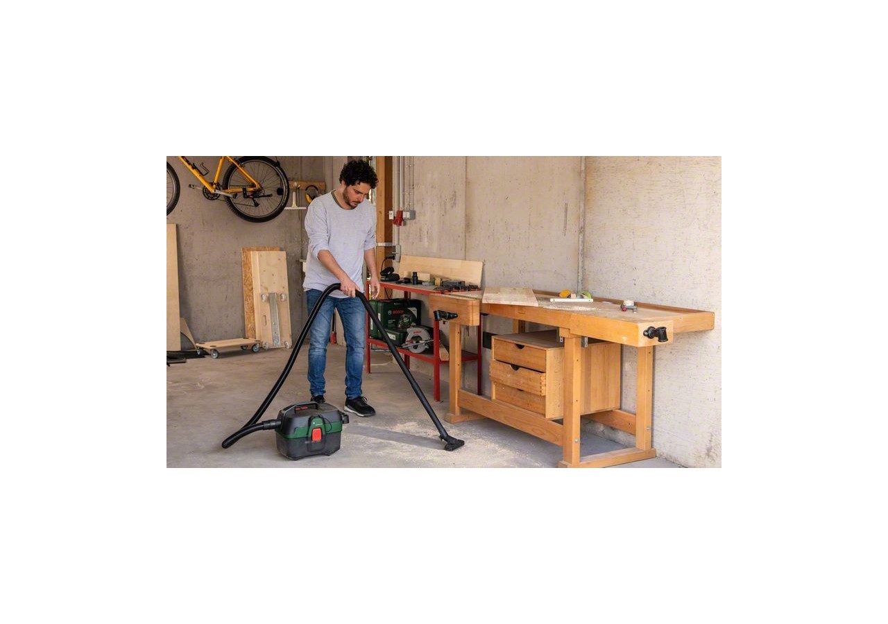 Aspirateur eau et poussière AdvancedVac 18V-8 - outil seul - 06033E1000 - Bosch