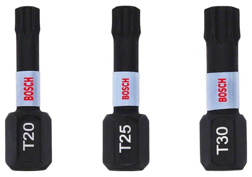 Assortiment 3 embouts IMPACT T 25mm - 2608522479 - Bosch