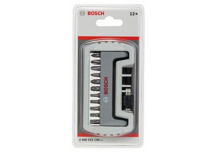 Assortiments d’embouts de vissage, 11 + 1 pièces - 2608522130 - Bosch Assortiments d’embouts de vissage, 11 + 1 pièces - 2608522130 - Bosch