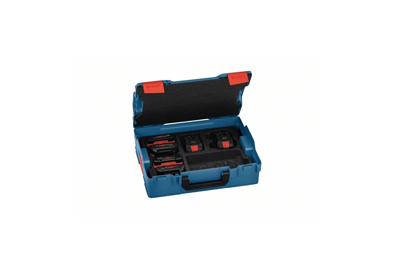 BATTERIE 4xProCORE18V 4,0Ah + 2xProCORE18V 8,0Ah, L-boxx - 1600A02A2T - Bosch