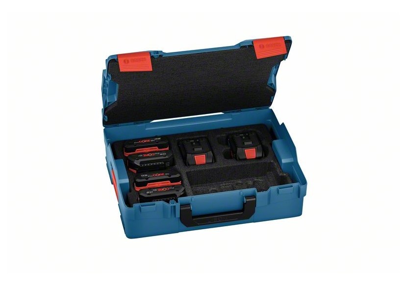 BATTERIE 4xProCORE18V 4,0Ah + 2xProCORE18V 8,0Ah, L-boxx - 1600A02A2T - Bosch