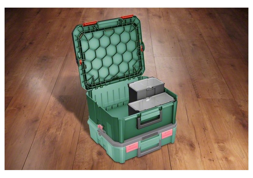 Boîte de rangement Systembox Boîte à accessoires moyenne - taille M - 1600A01V7R - Bosch Boîte de rangement Systembox Boîte à accessoires moyenne - taille M - 1600A01V7R - Bosch