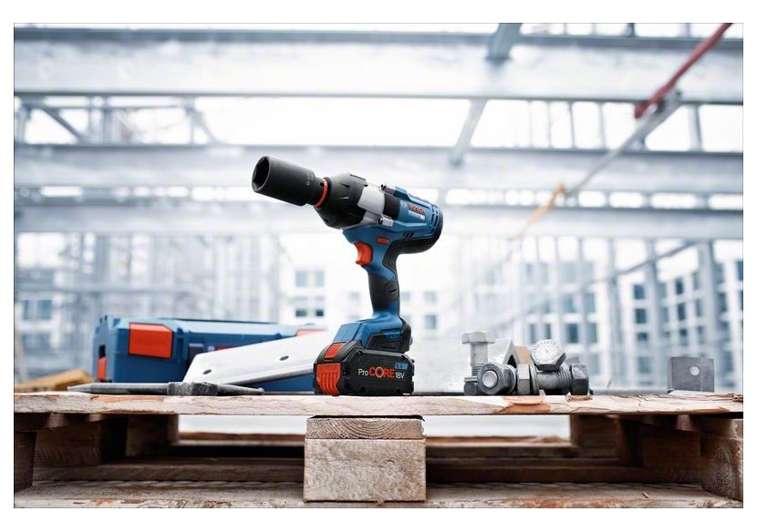 Boulonneuse GDS 18V-1000 C 2xProCORE18V 8,0Ah GAL 1880 CV GCY 42 L-BOXX - 06019J8002 - Bosch Boulonneuse GDS 18V-1000 C 2xProCORE18V 8,0Ah GAL 1880 CV GCY 42 L-BOXX - 06019J8002 - Bosch