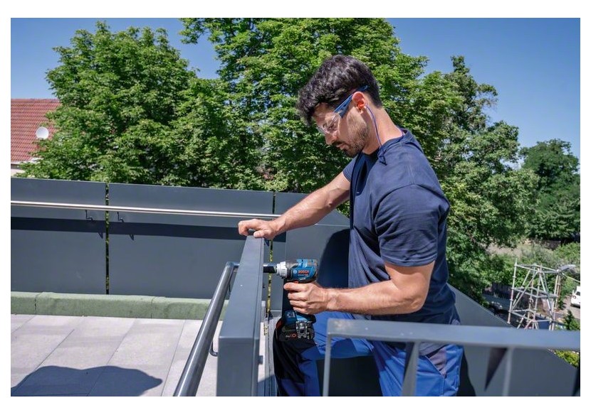 BOULONNEUSE GDS 18V-330 HC 2x4,0 Ah PC L-Boxx CoMo - 06019L5002 - Bosch