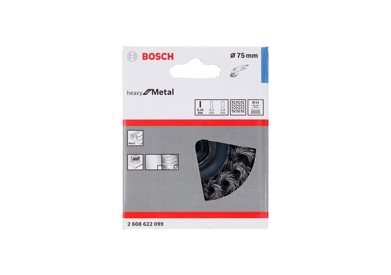 Brosses à fils en acier - 2608622099 - Bosch