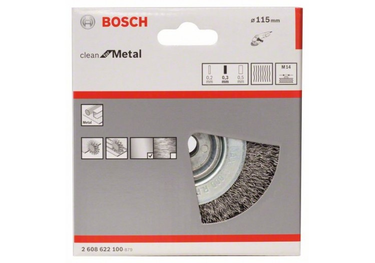 Brosses à fils en acier - 2608622100 - Bosch