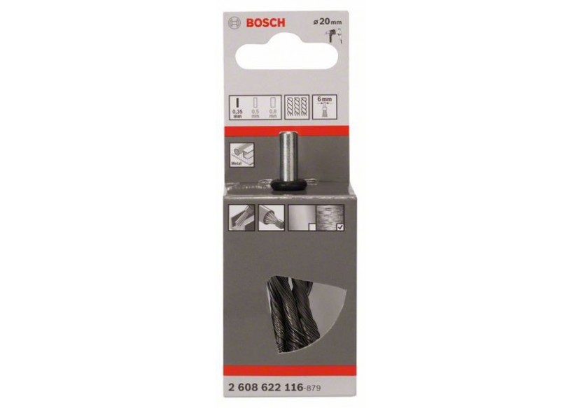Brosses à fils en acier - 2608622116 - Bosch