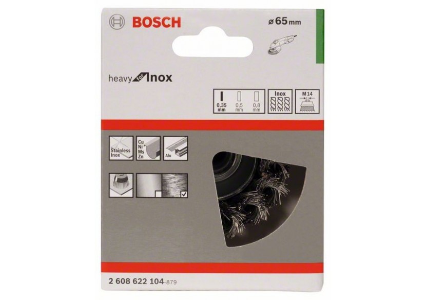 Brosses à fils en acier spécial - 2608622104 - Bosch