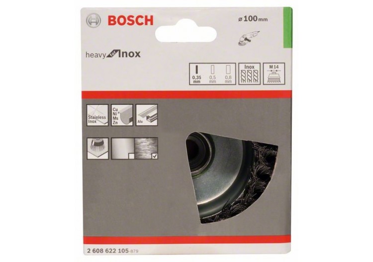 Brosses à fils en acier spécial - 2608622105 - Bosch
