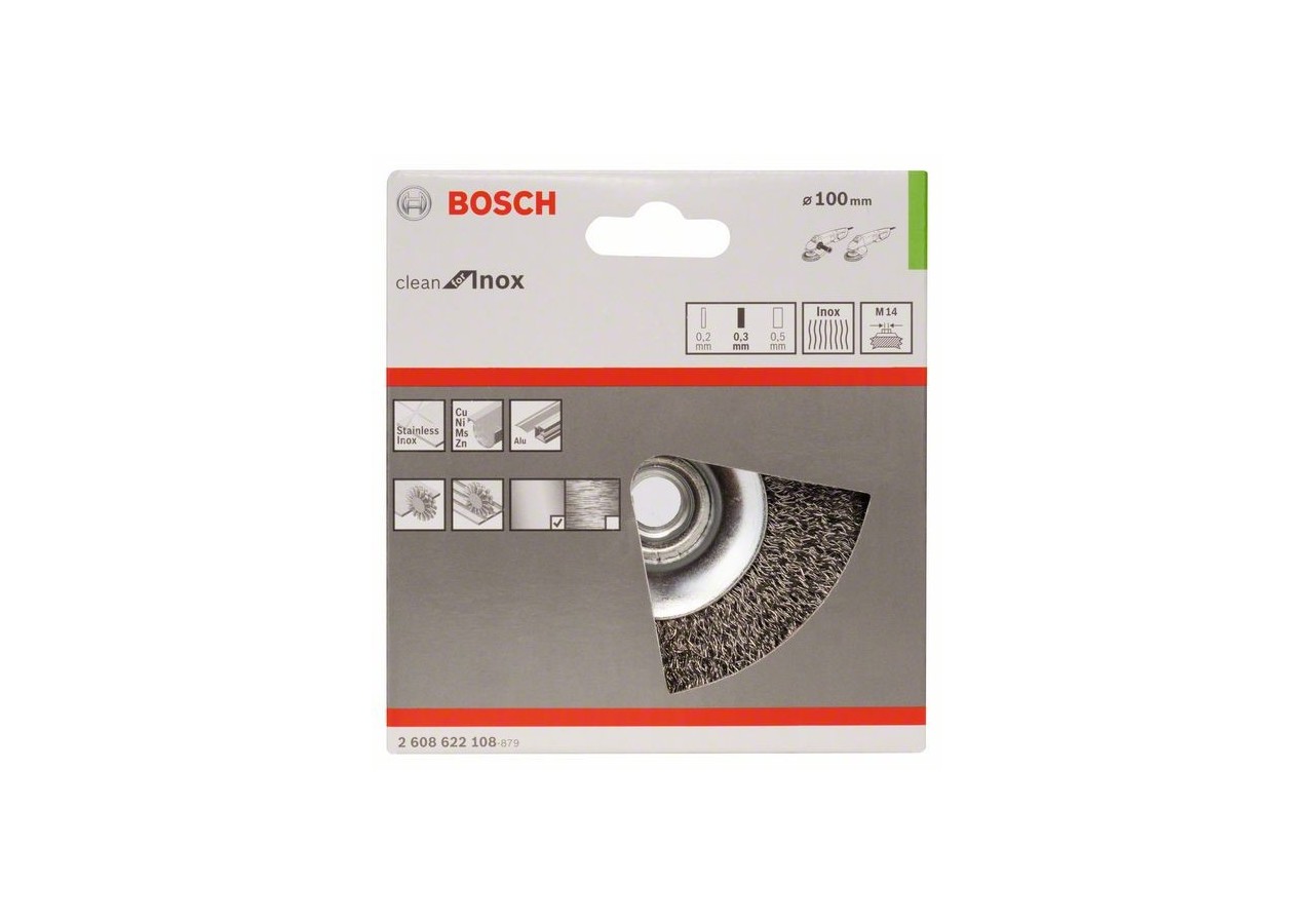 Brosses à fils en acier spécial - 2608622108 - Bosch