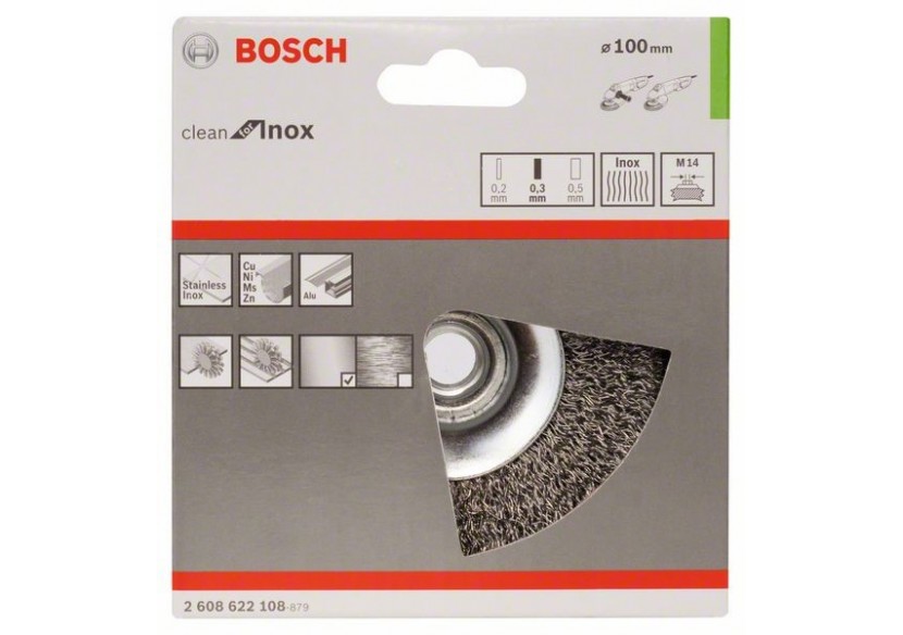Brosses à fils en acier spécial - 2608622108 - Bosch