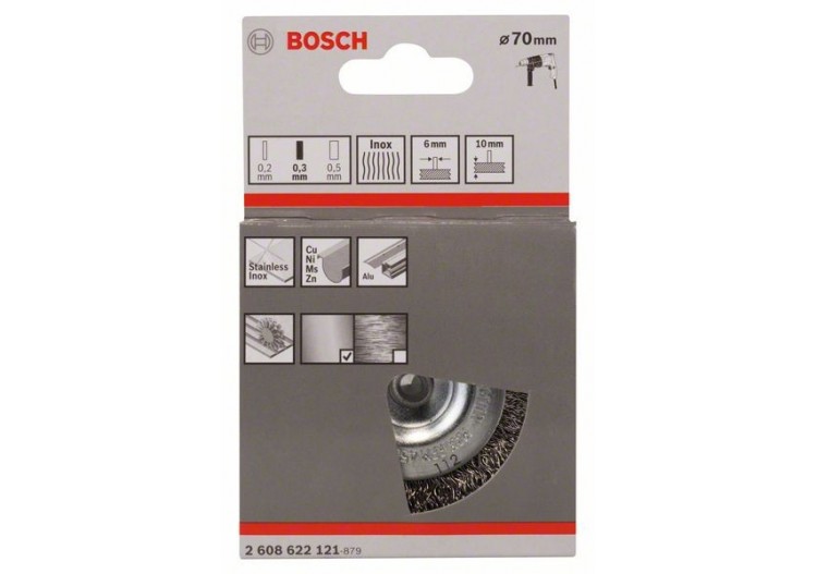 Brosses à fils en acier spécial - 2608622121 - Bosch