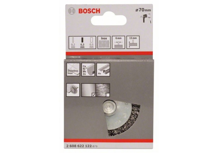 Brosses à fils en acier spécial - 2608622122 - Bosch