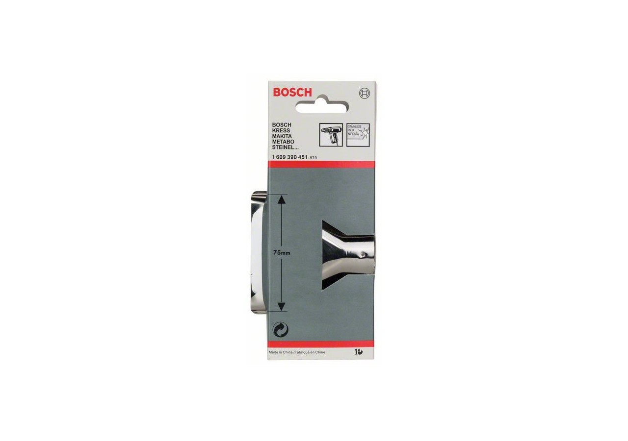 BUSE PLATE 75MM POURGHG-PHG - 1609390451 - Bosch