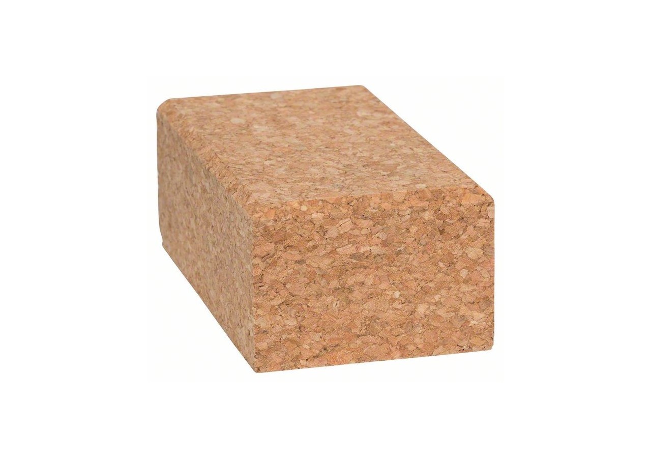 Cale de ponçage 60 x 100 mm Cales de ponçage en liège - 2607000636 - Bosch