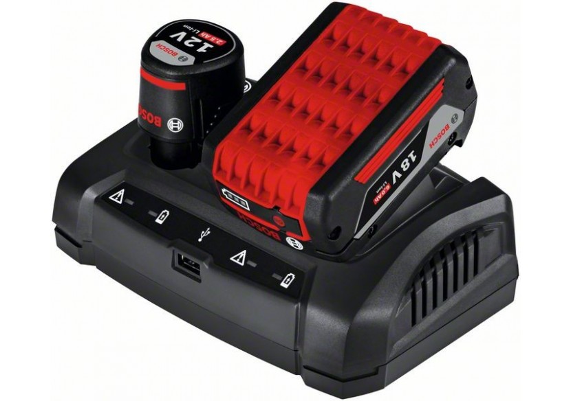 Chargeur double baies GAX 18V-30 carton - 1600A011A9 - Bosch