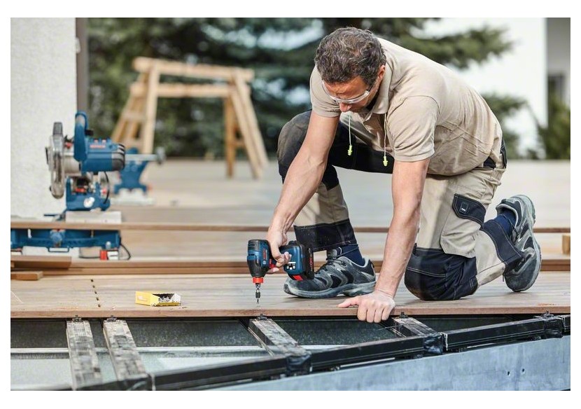 Clé et visseurse à chocs GDX 18V-210 C 2x5,0Ah GAL 18V-40 L-BOXX - 06019J0202 - Bosch