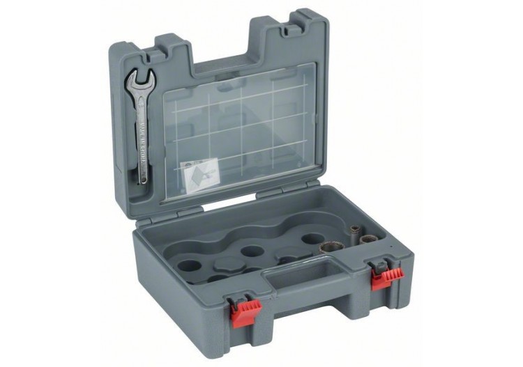 Coffret 3 scies trépans diamantées à sec PRO 14/25/35mm - 2608587136 - Bosch