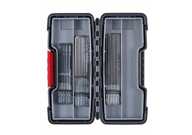 Coffret 30 Lames scie sauteuse Précision Bois - 2607010905 - Bosch