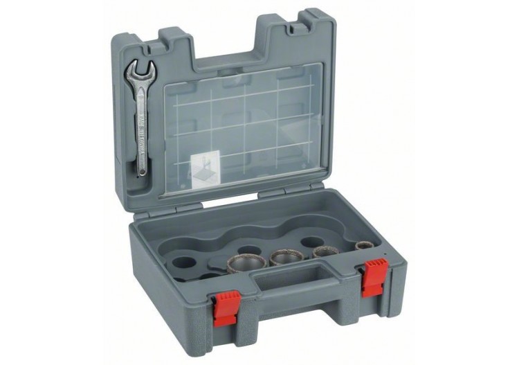 Coffret 4 scies trépans diamantées à sec PRO 25/35/45/51mm - 2608587137 - Bosch