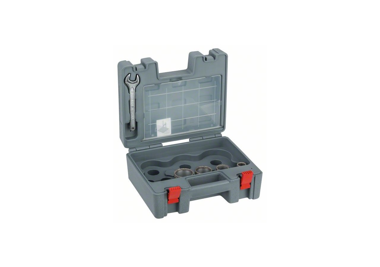 Coffret 4 scies trépans diamantées à sec PRO 25/35/45/51mm - 2608587137 - Bosch