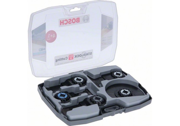 Coffret 5 acc Starlock Best of Cutting  sciage bois&métal - 2608664131 - Bosch