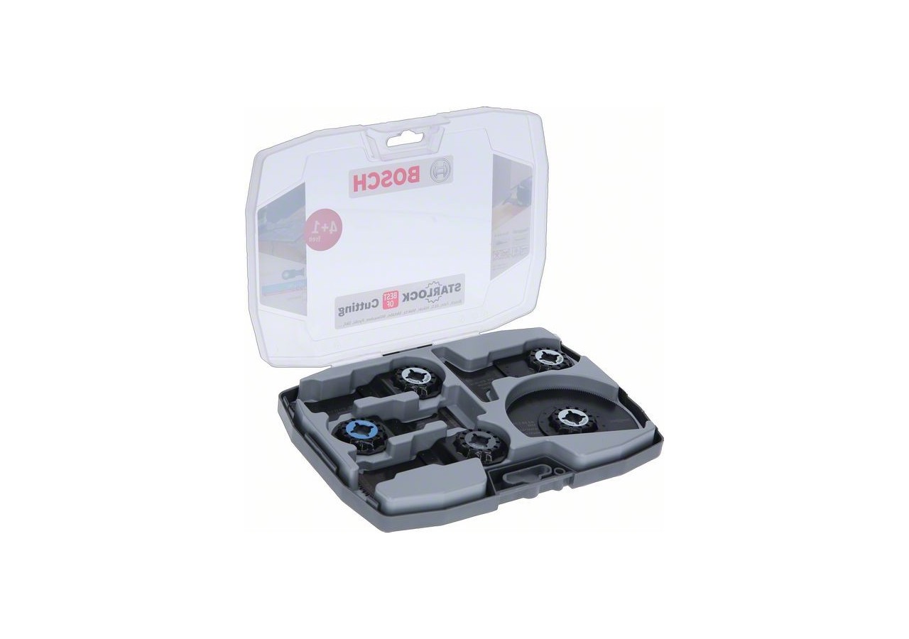 Coffret 5 acc Starlock Best of Cutting  sciage bois&métal - 2608664131 - Bosch