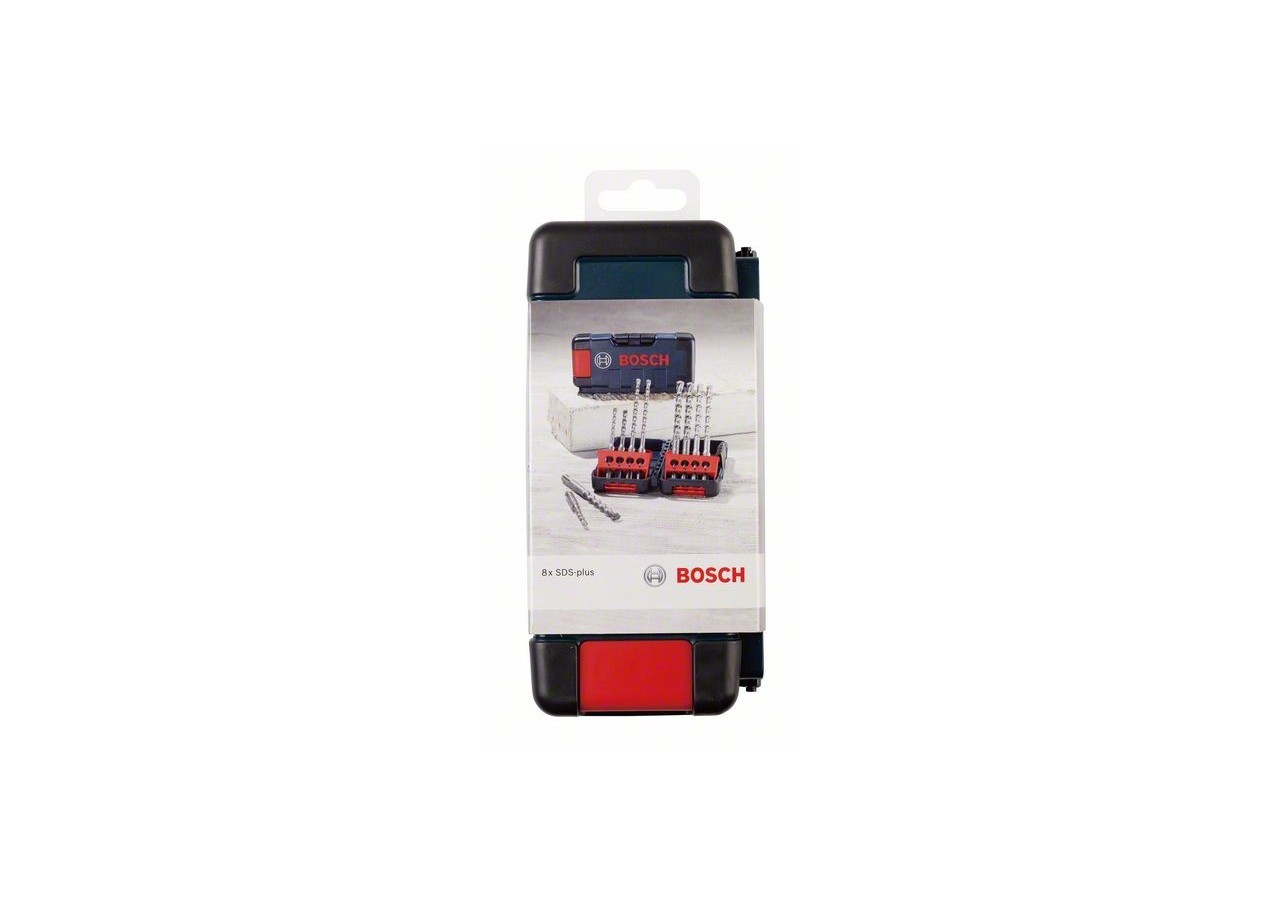Coffret 8 Foret beton sds plus 3 ORIGINAL 5/6/6/9/10MM - 2607019903 - Bosch