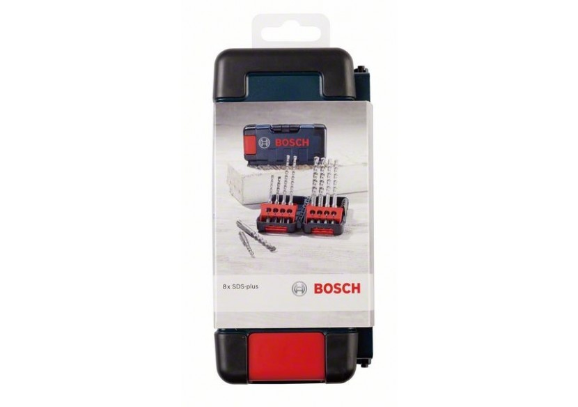 Coffret 8 Foret beton sds plus 3 ORIGINAL 5/6/6/9/10MM - 2607019903 - Bosch Coffret 8 Foret beton sds plus 3 ORIGINAL 5/6/6/9/10MM - 2607019903 - Bosch