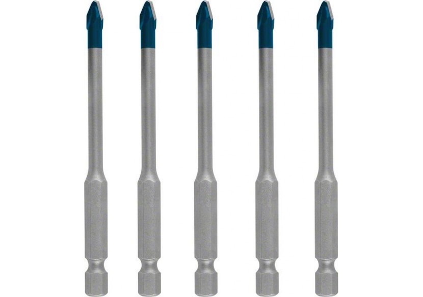 Coffret de forets pour tuiles Expert HardCeramic HEX-9 5 mm 5 pces - 2608900598 - Bosch Coffret de forets pour tuiles Expert HardCeramic HEX-9 5 mm 5 pces - 2608900598 - Bosch