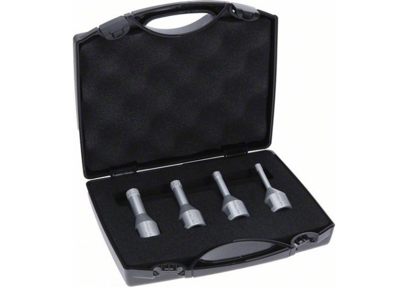 Coffret forets diamante M14 D6/8/10/12mm - 2607017579 - Bosch Coffret forets diamante M14 D6/8/10/12mm - 2607017579 - Bosch
