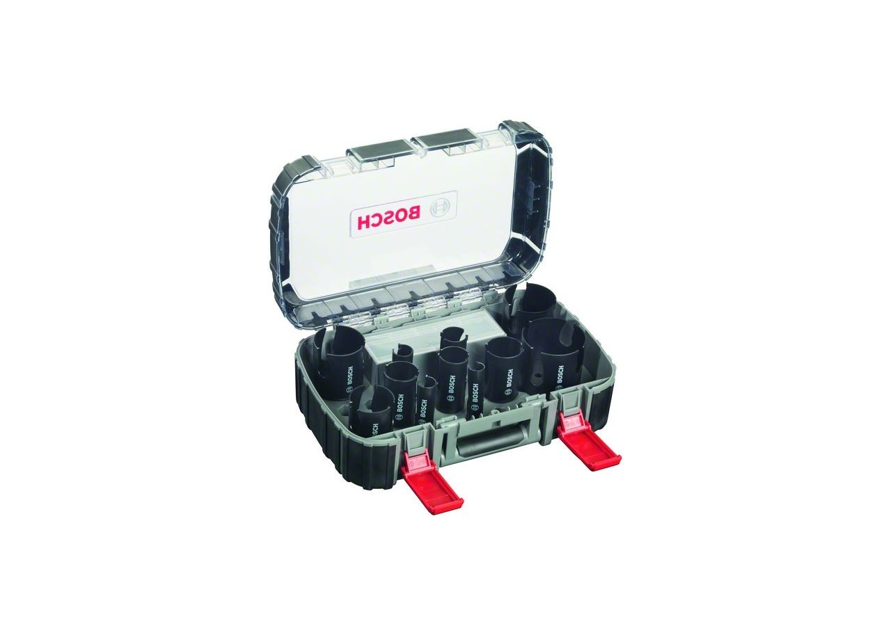 Coffret 11 trépans Carbure Speed Multiconstr.Ø2022253235404451606476mm - 2608580869 - Bosch