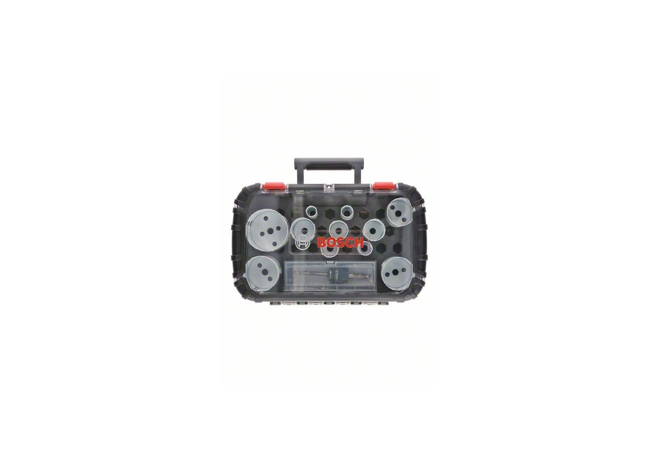 Coffret 11 scies trépans BIM Progr. Bois&Métal Ø2022253235404451606476 - 2608594192 - Bosch